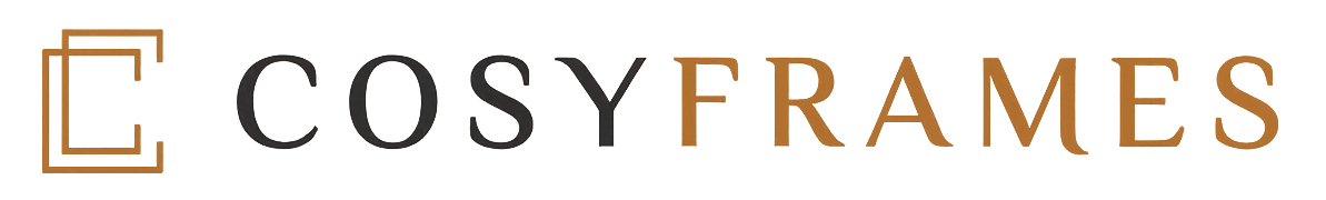 CosyFrames logo - cozy home decor ideas