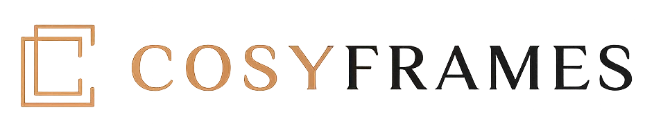 CosyFrames logo - cozy home decor ideas