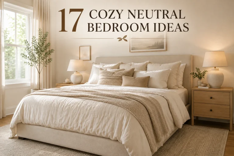 cozy neutral bedroom ideas styling layout and texture guide