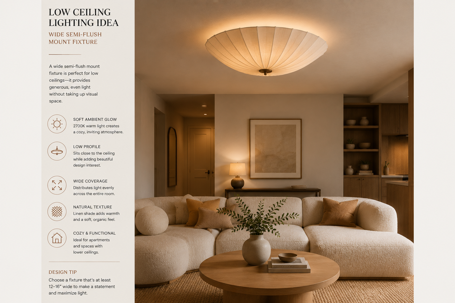 living room ceiling lighting ideas