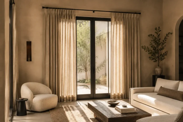 modern living room curtain ideas