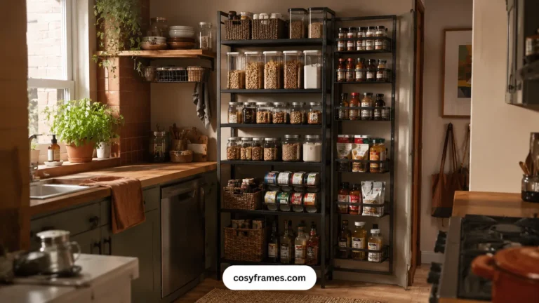 small kitchen pantry ideas for limited storage